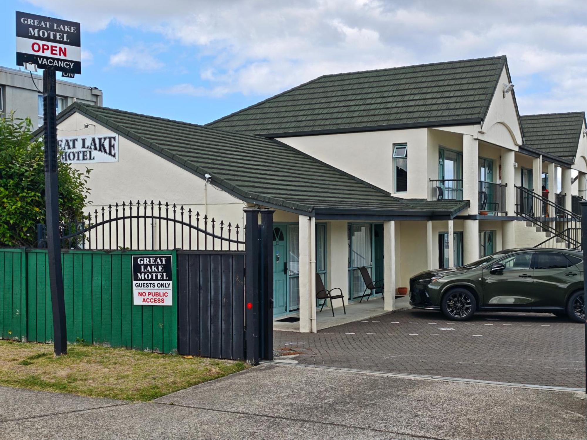 Great Lake Motel Taupo Exterior foto